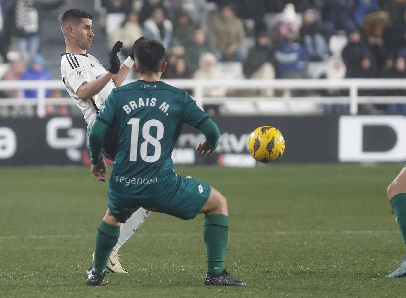 Victoria del Burgos CF ante el Racing de Ferrol