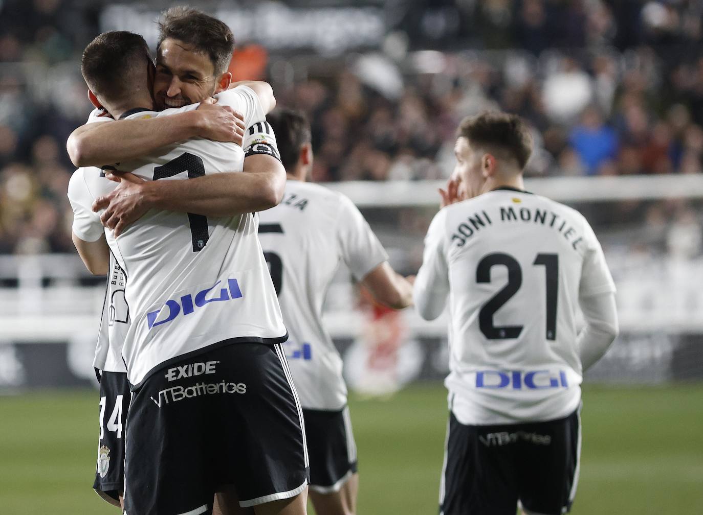 Victoria del Burgos CF ante el Racing de Ferrol