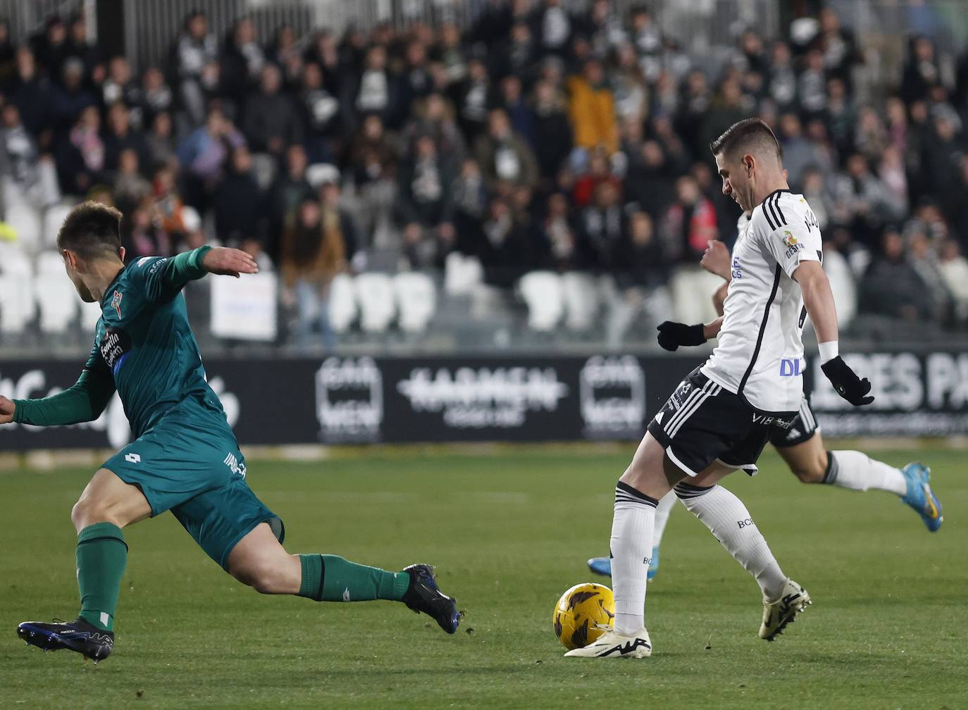 Victoria del Burgos CF ante el Racing de Ferrol