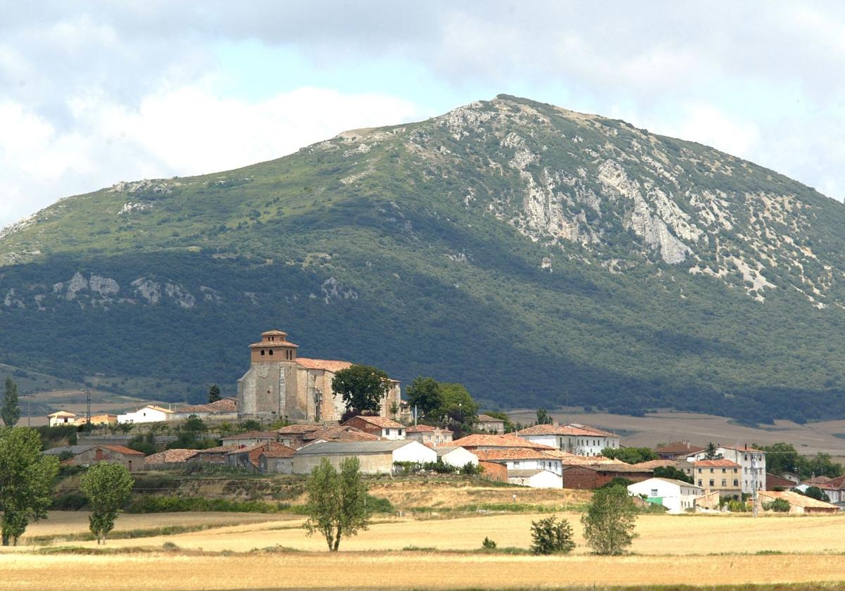 Vista de Busto de Bureba.