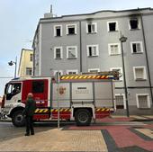 Un herido grave y ocho de diversa consideración en un incendio en Burgos