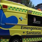 Herido leve un ciclista tras colisionar contra un coche en Burgos