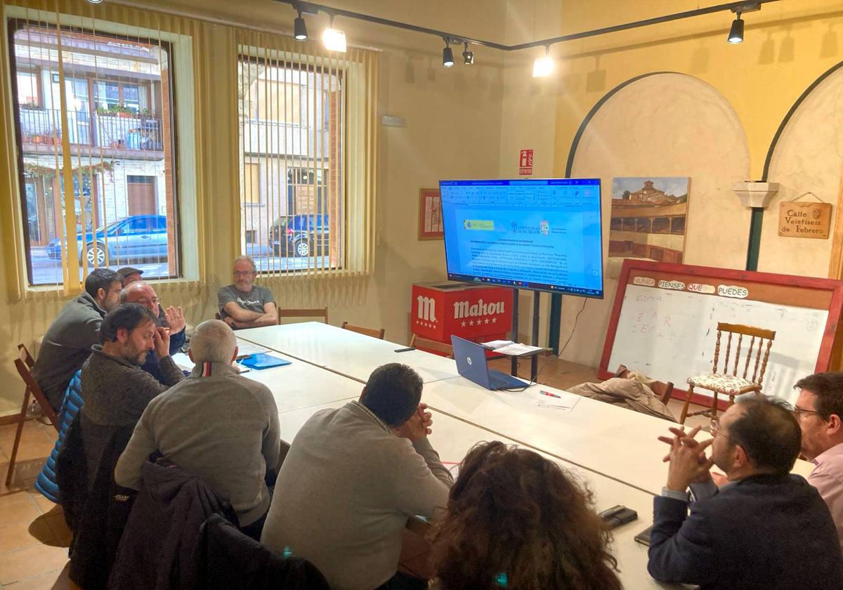 Reunión de los participantes en el Proyecto Rural Star.