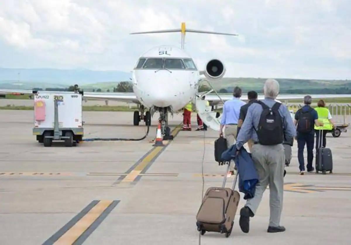 Imagen de archivo del aeropuerto de Burgos.