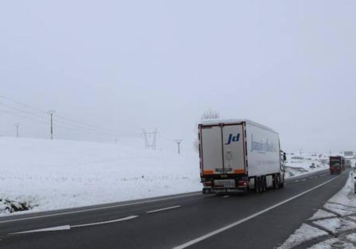 La provincia de Burgos vuelve a estar en aviso amarillo por nieve y viento.