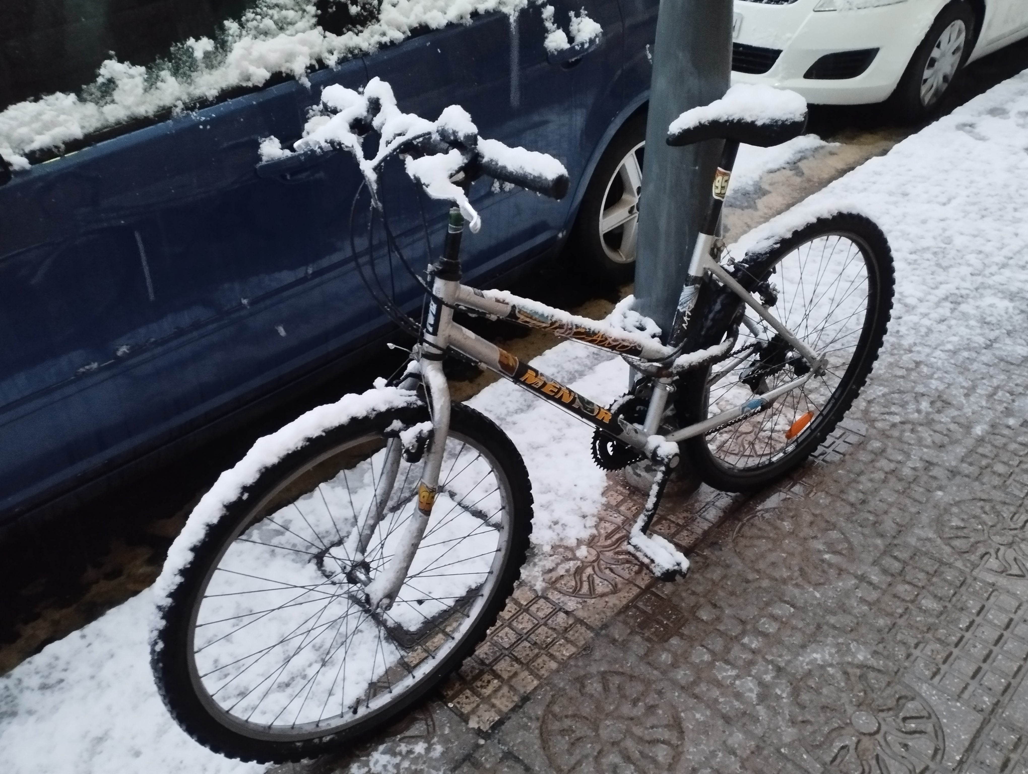 La nieve en Burgos, en imágenes