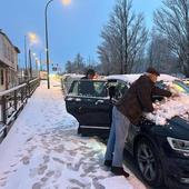 La nieve en Burgos, en imágenes