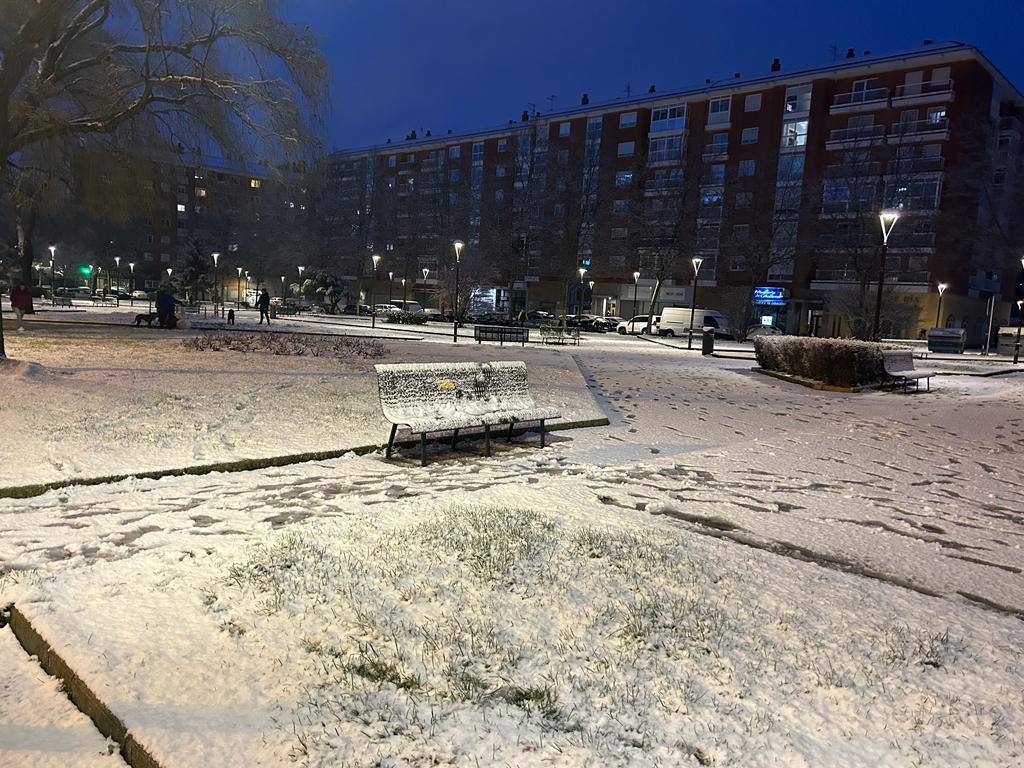 La nieve en Burgos, en imágenes