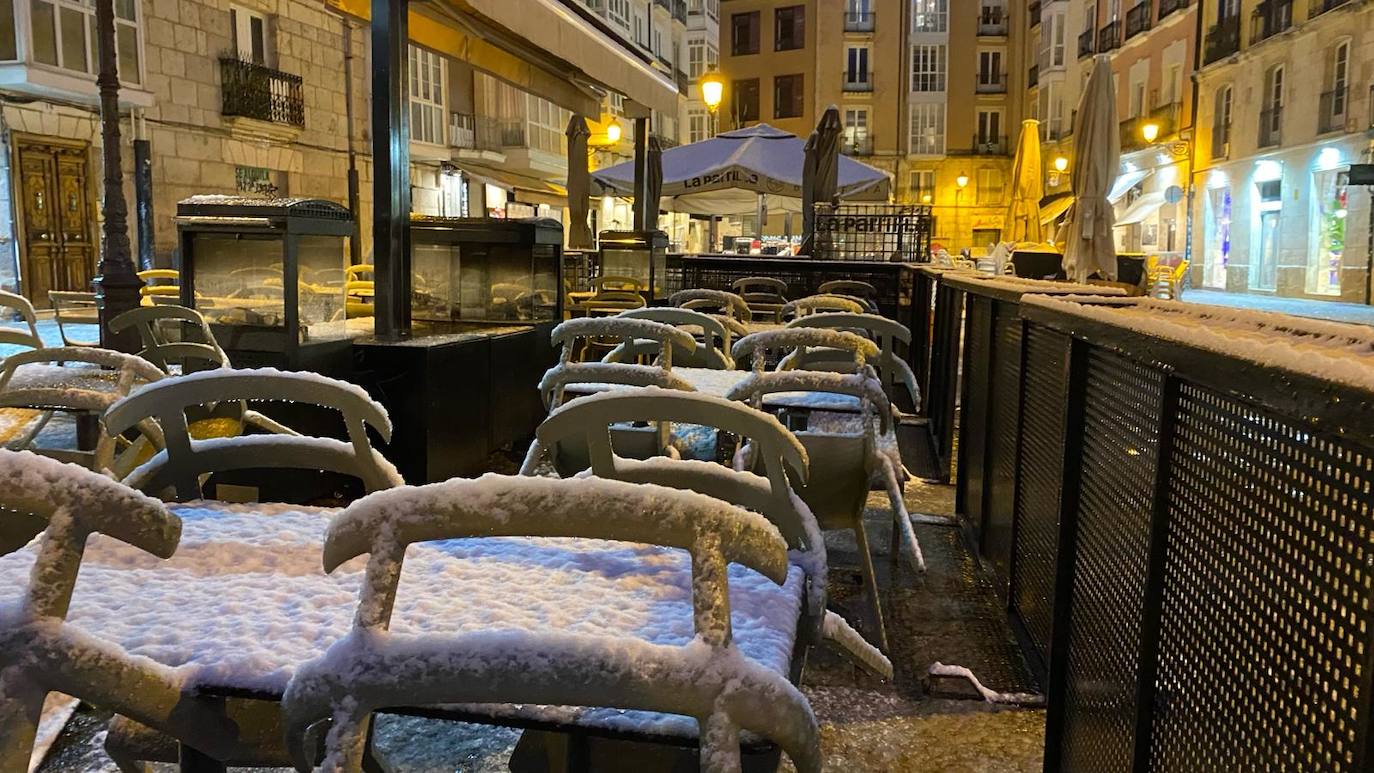 La nieve en Burgos, en imágenes