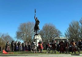 Imagen de archivo del homenaje de 2023