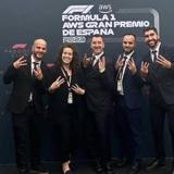 Los cortadores de jamón de Burgos, protagonistas en el Paddock de Montmeló