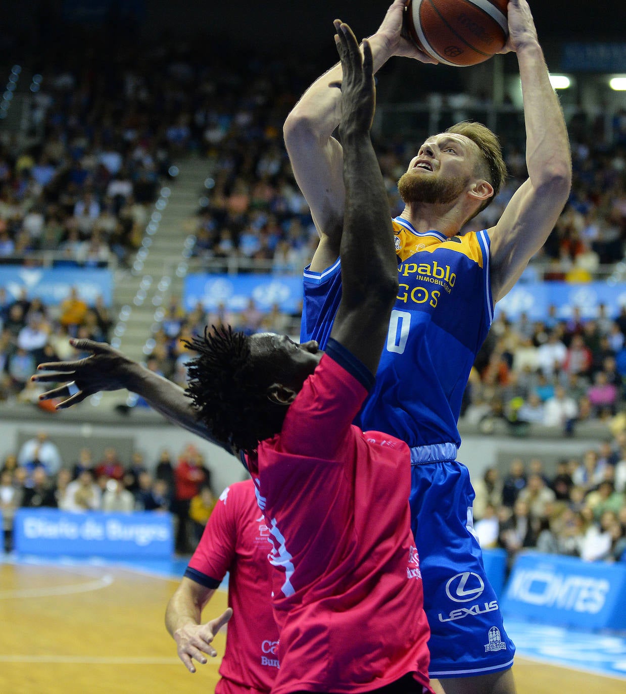 El derbi burgalés de baloncesto, en imágenes