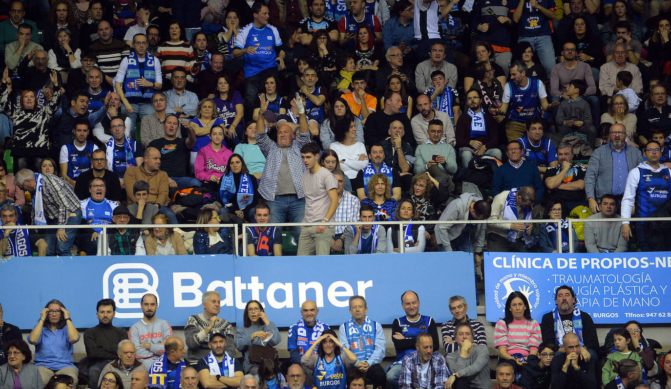 El derbi burgalés de baloncesto, en imágenes