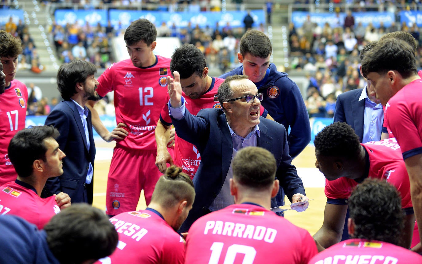 El derbi burgalés de baloncesto, en imágenes