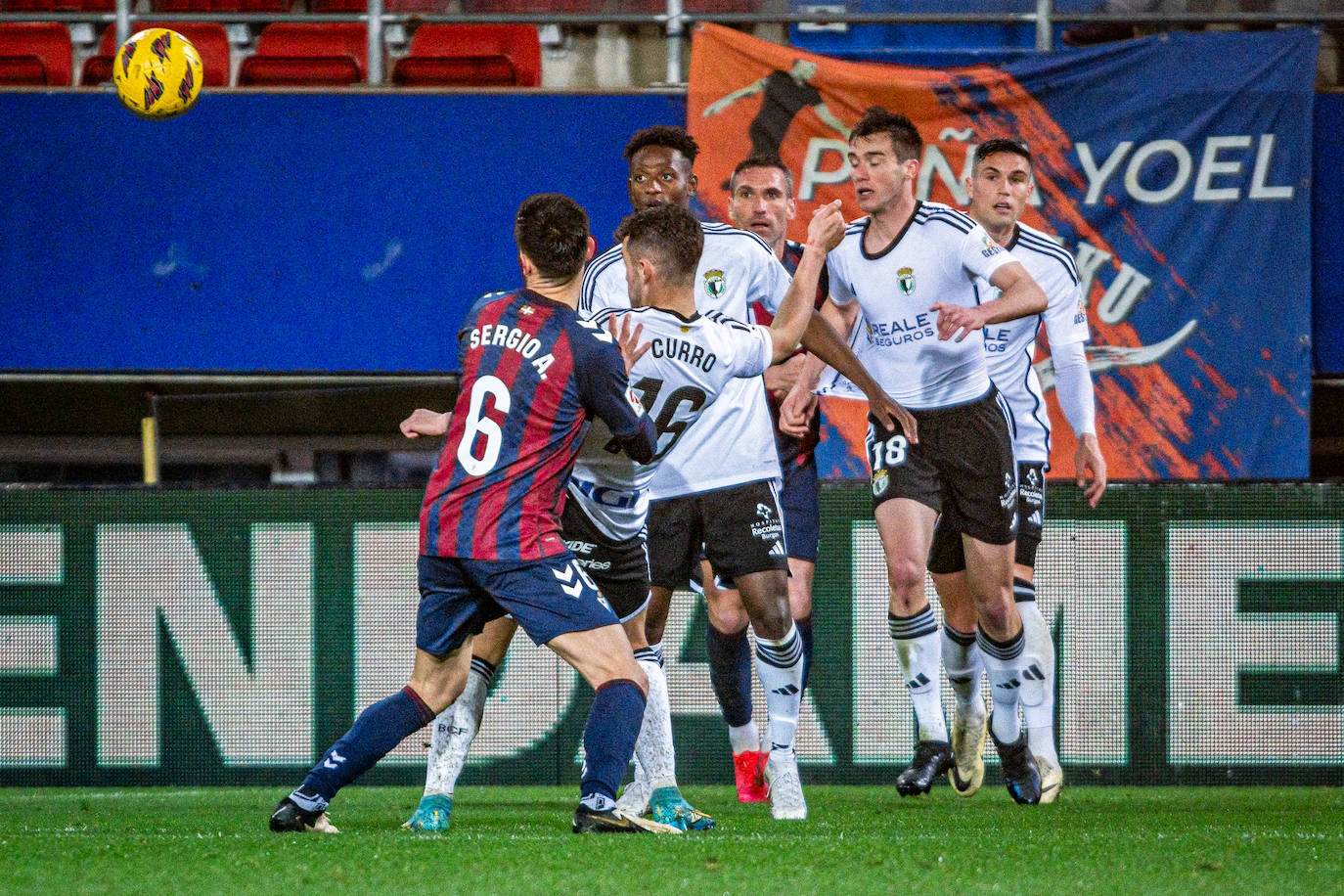 El partido SD Eibar - Burgos CF, en imágenes