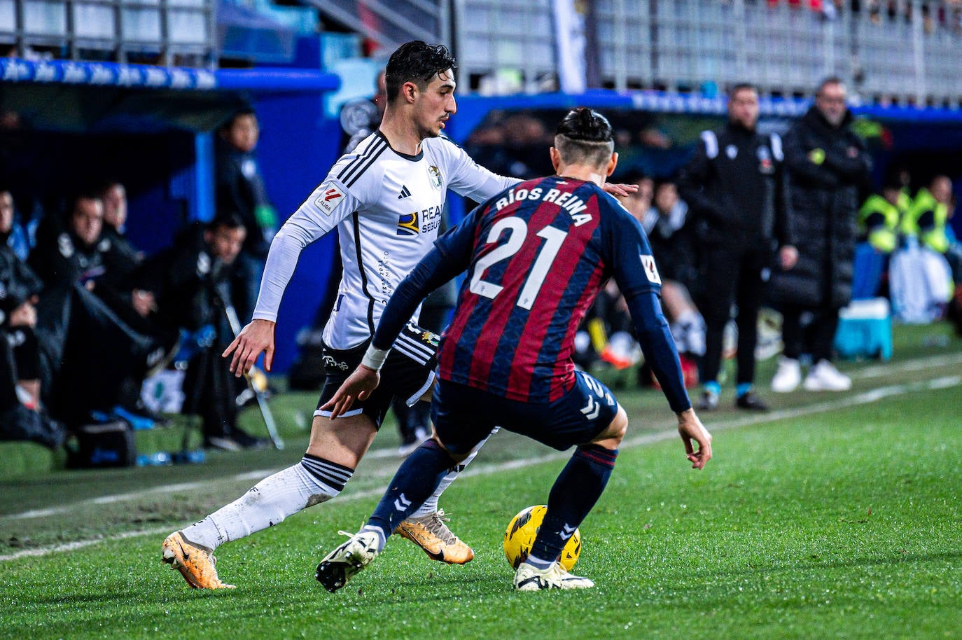 El partido SD Eibar - Burgos CF, en imágenes