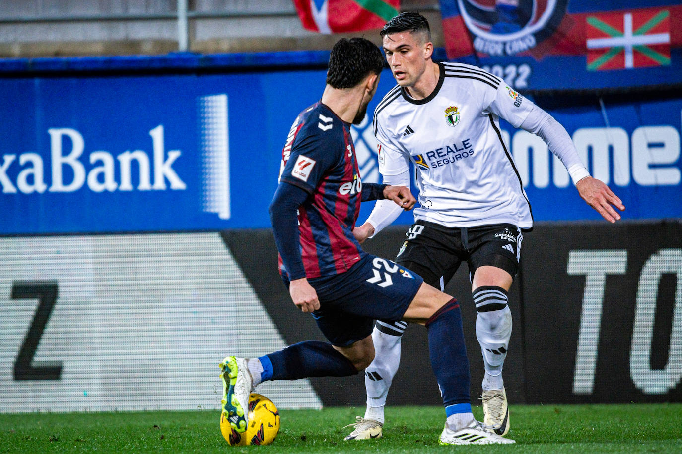 El partido SD Eibar - Burgos CF, en imágenes