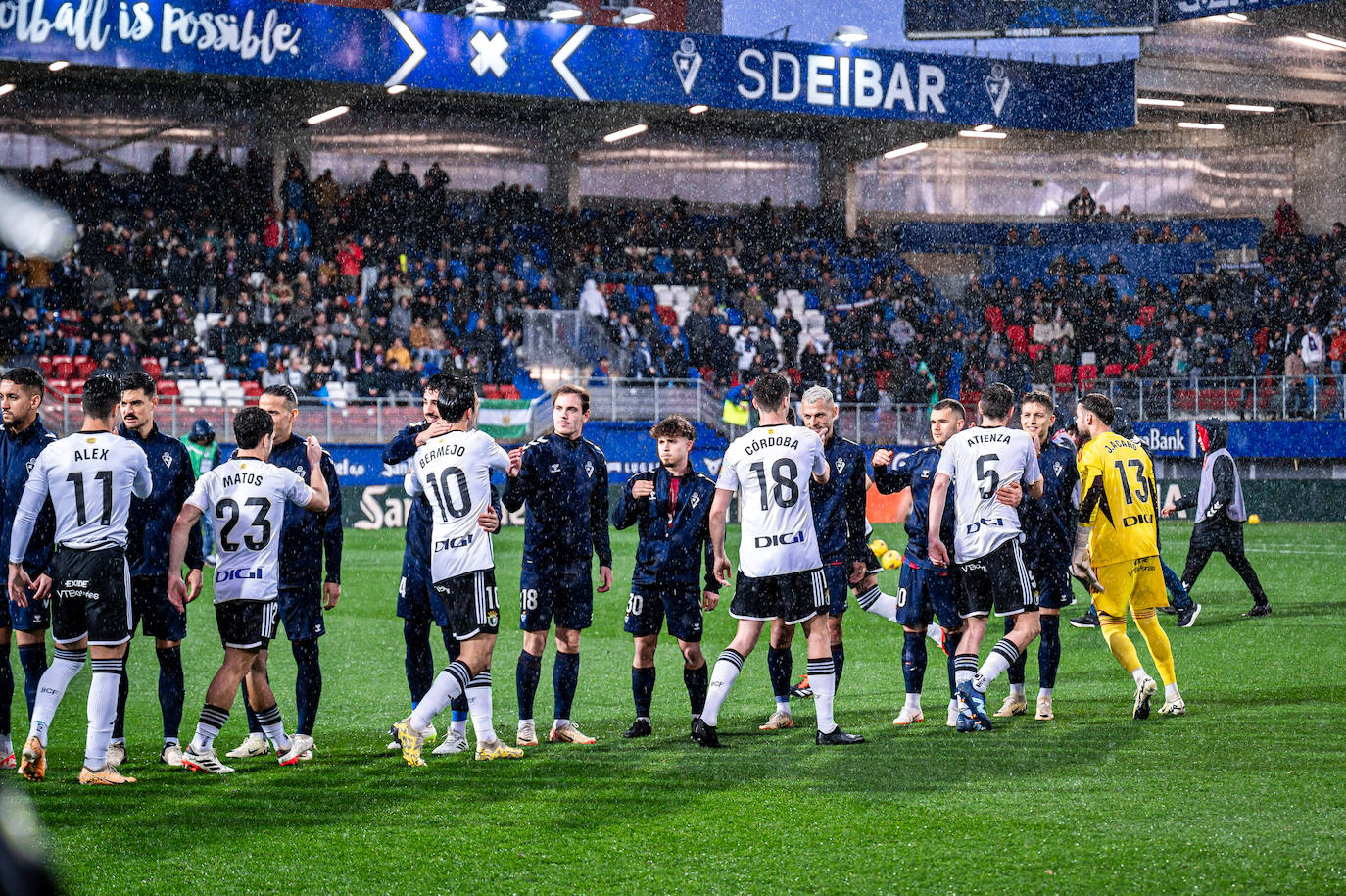 El partido SD Eibar - Burgos CF, en imágenes