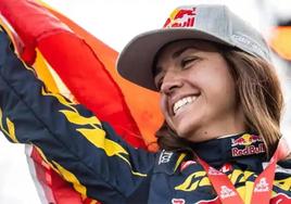 Cristina Gutiérrez hizo historia en la última edición del Rally Dakar.