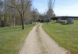 Lugar de Busto de Bureba en el que está previsto crear el área de autocarvanas.