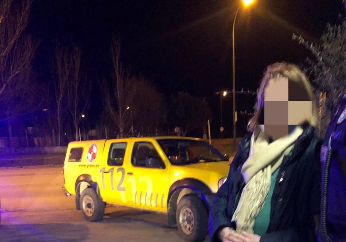 La mujer ha sido localizada en Burgos.