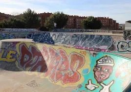 El skatepark de San Isidro presenta un mal estado de conservación.