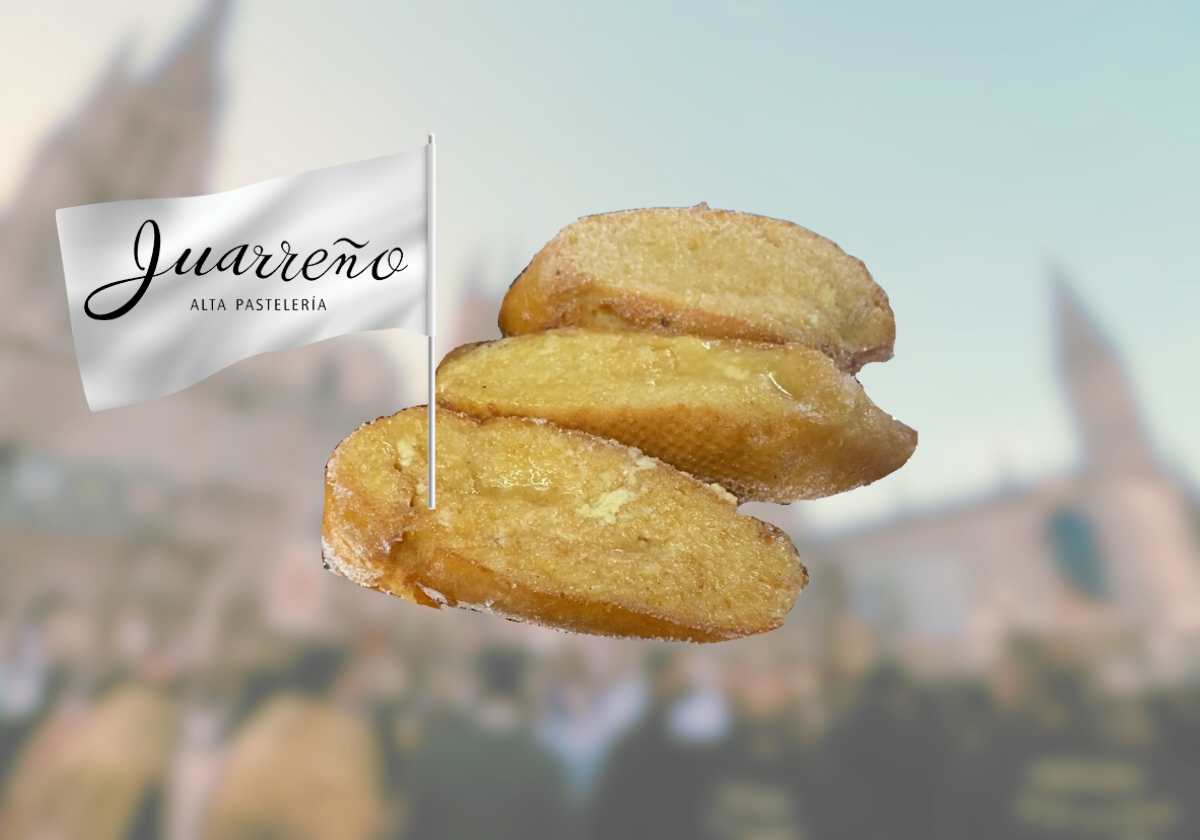 Las torrijas de la pastelería Juarreño