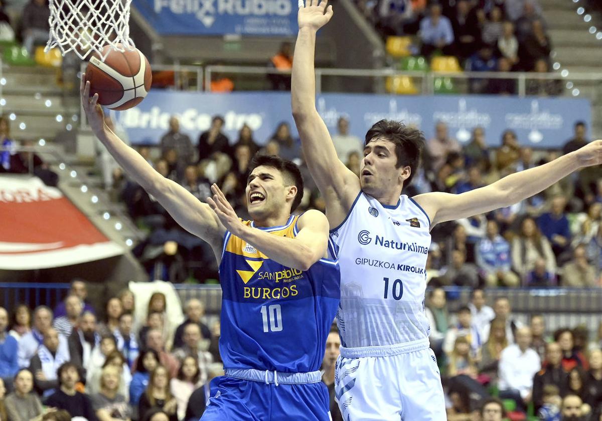 La victoria del San Pablo Burgos frente al Gipuzkoa Basket, en imágenes