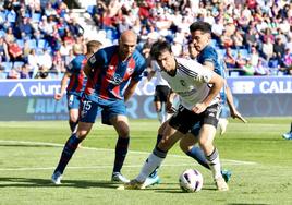 La SD Huesca despierta al Burgos CF del sueño del play off con una victoria incontestable