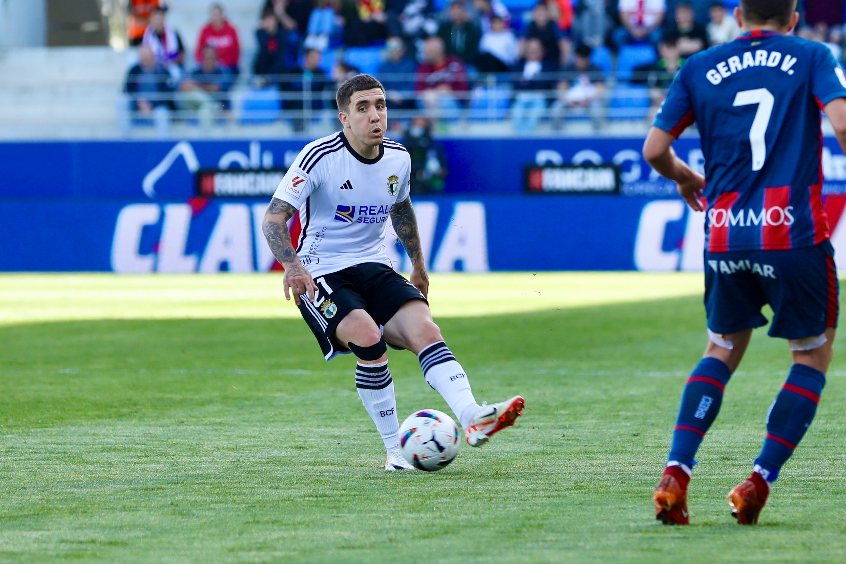 Así ha sido la derrota del Burgos CF ante la SD Huesca en imágenes