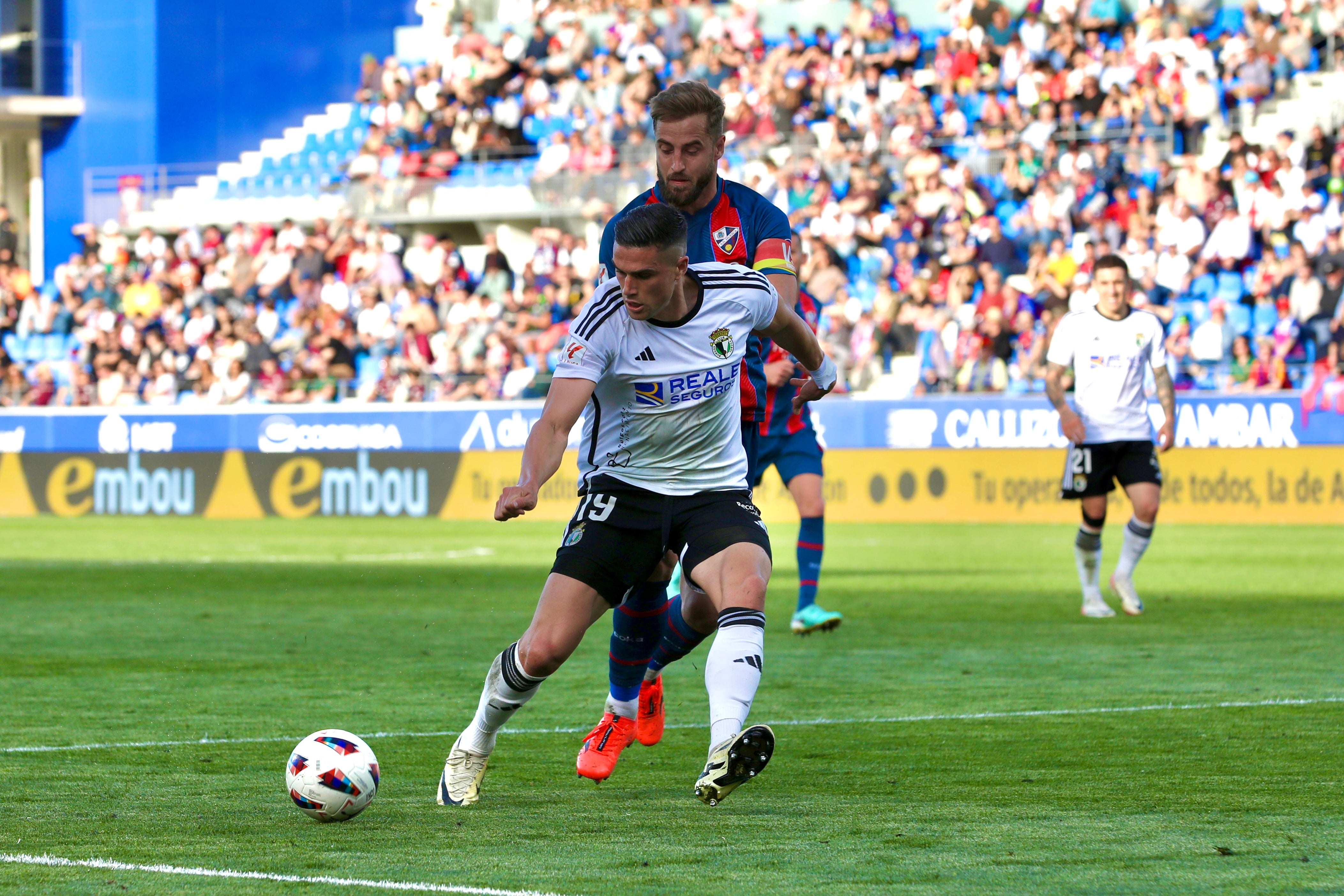 Así ha sido la derrota del Burgos CF ante la SD Huesca en imágenes