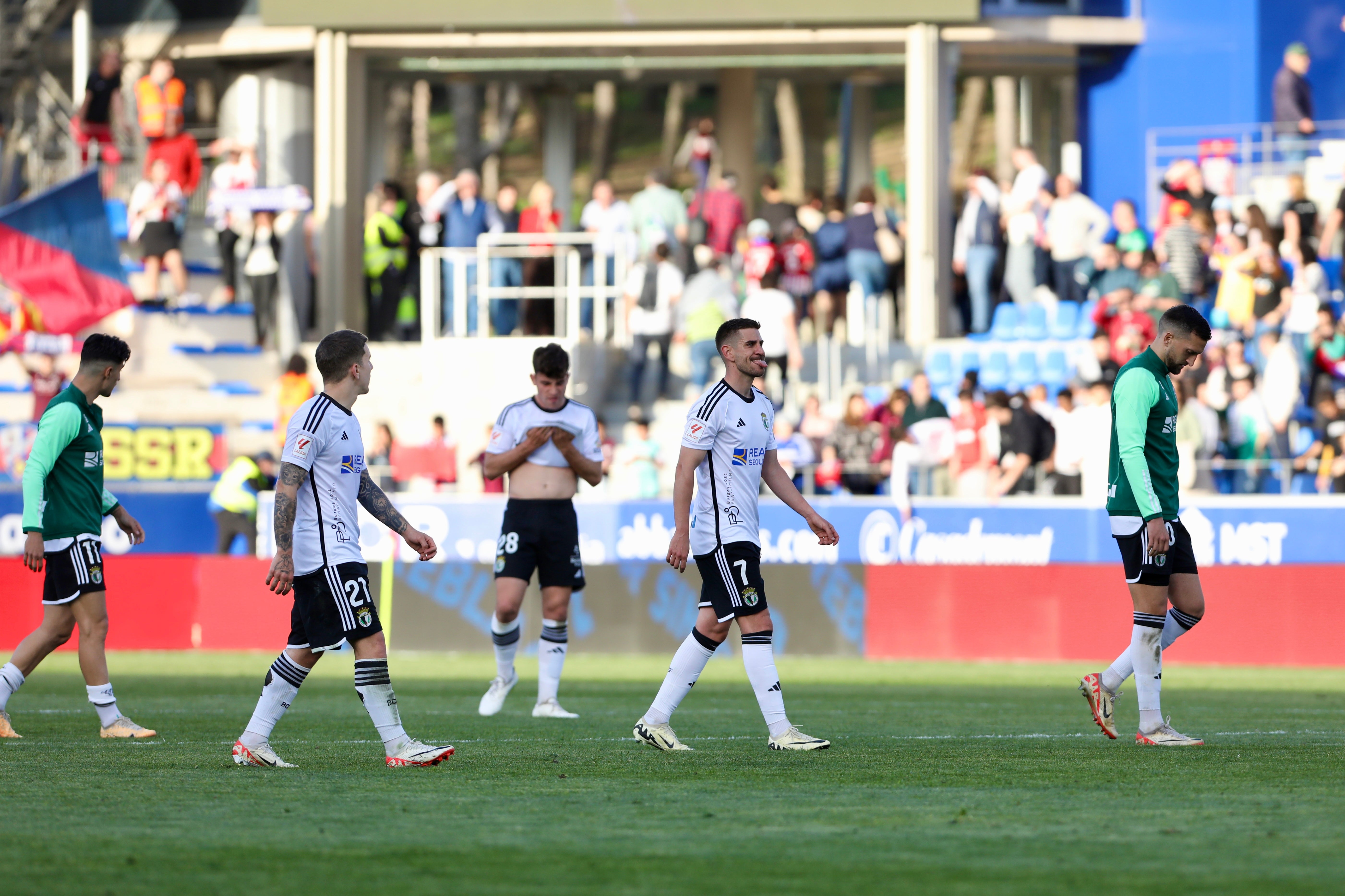 Así ha sido la derrota del Burgos CF ante la SD Huesca en imágenes