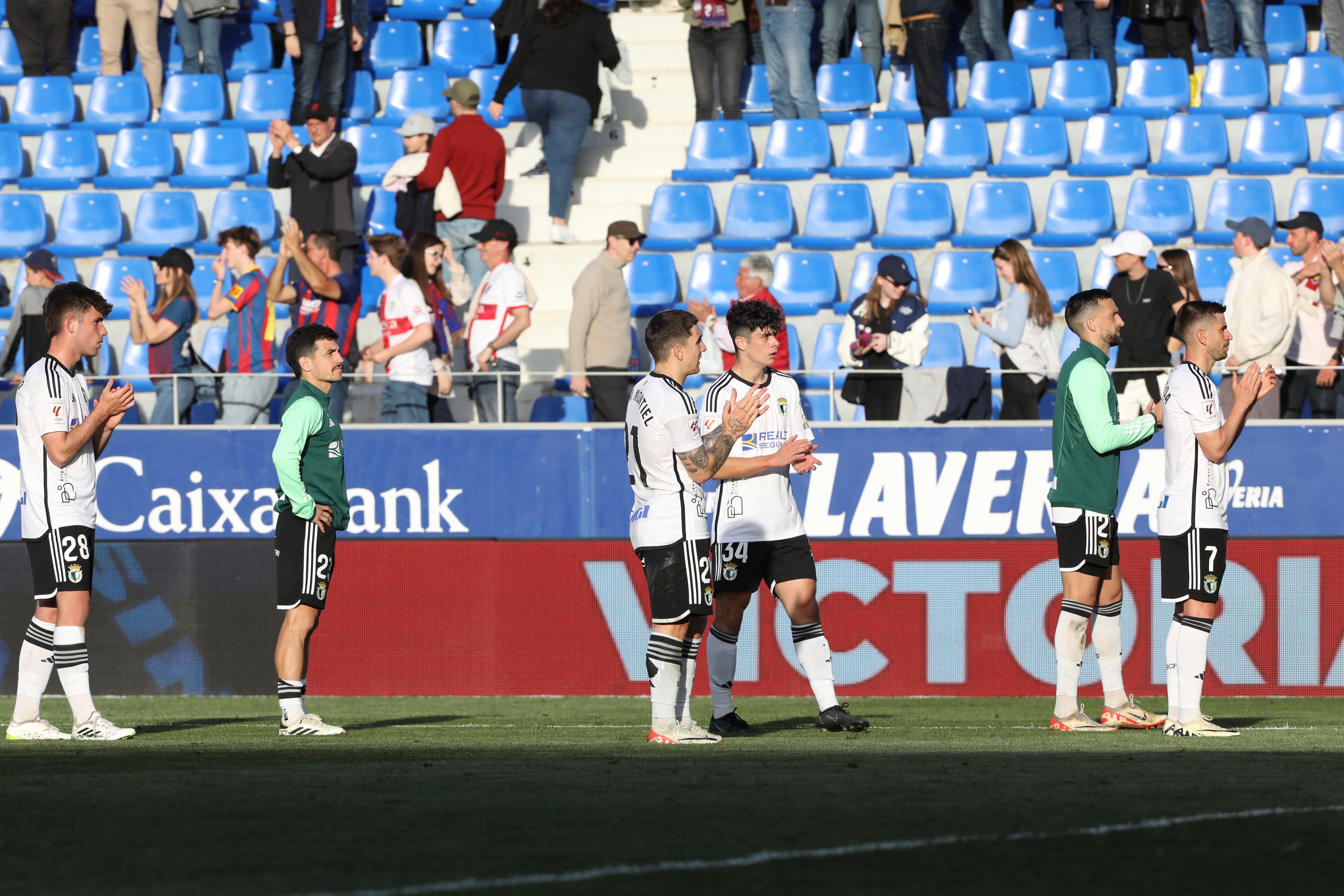 Así ha sido la derrota del Burgos CF ante la SD Huesca en imágenes