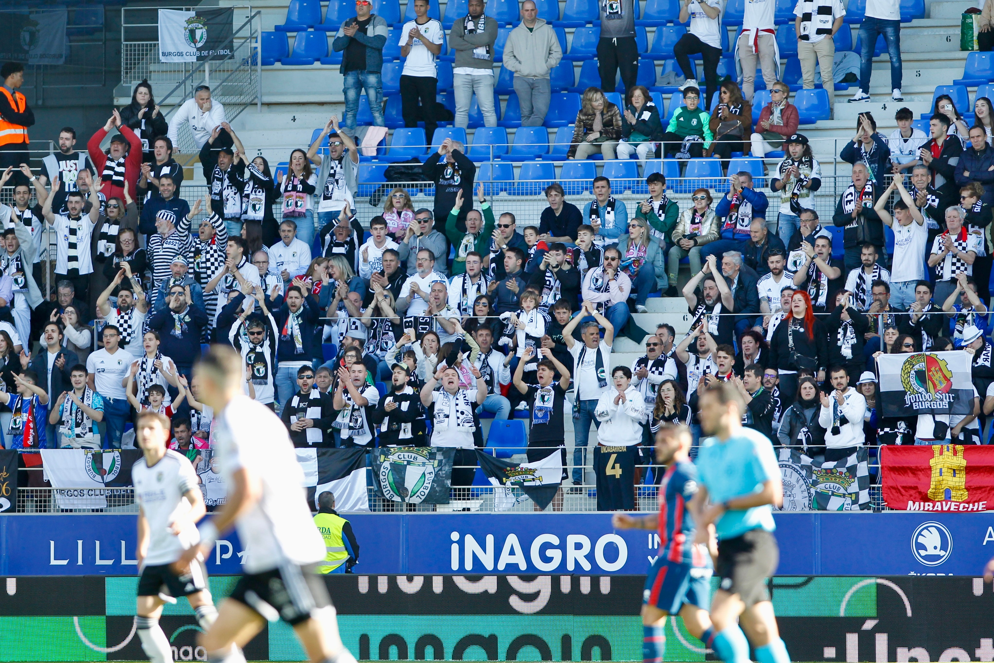 Así ha sido la derrota del Burgos CF ante la SD Huesca en imágenes