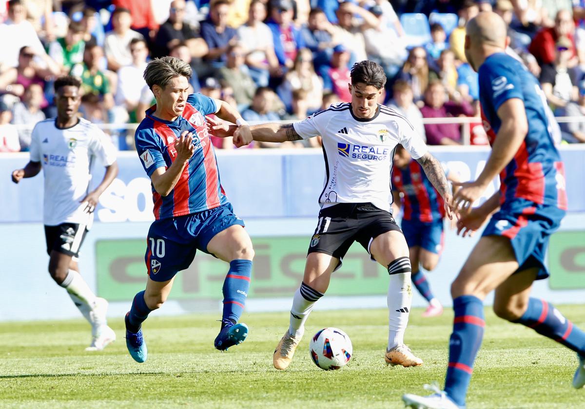 Así ha sido la derrota del Burgos CF ante la SD Huesca en imágenes