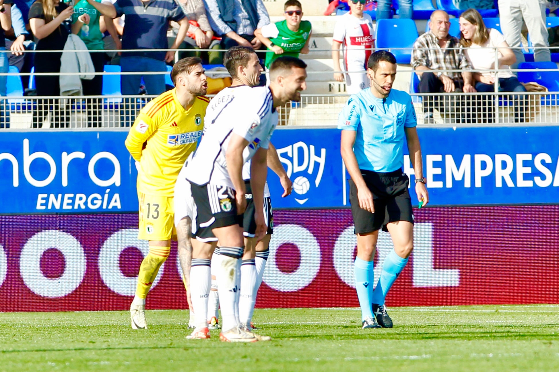 Así ha sido la derrota del Burgos CF ante la SD Huesca en imágenes