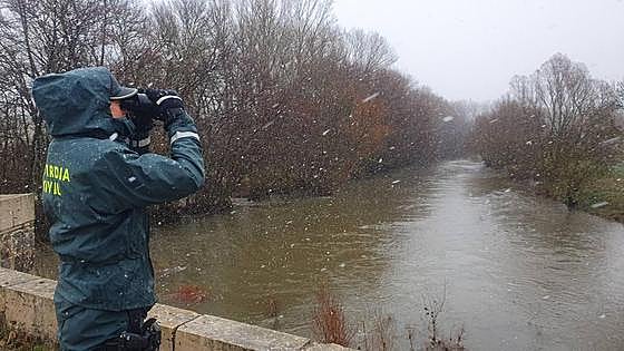 Las condiciones climatológicas dificultan la búsqueda de los dos desaparecidos en Burgos