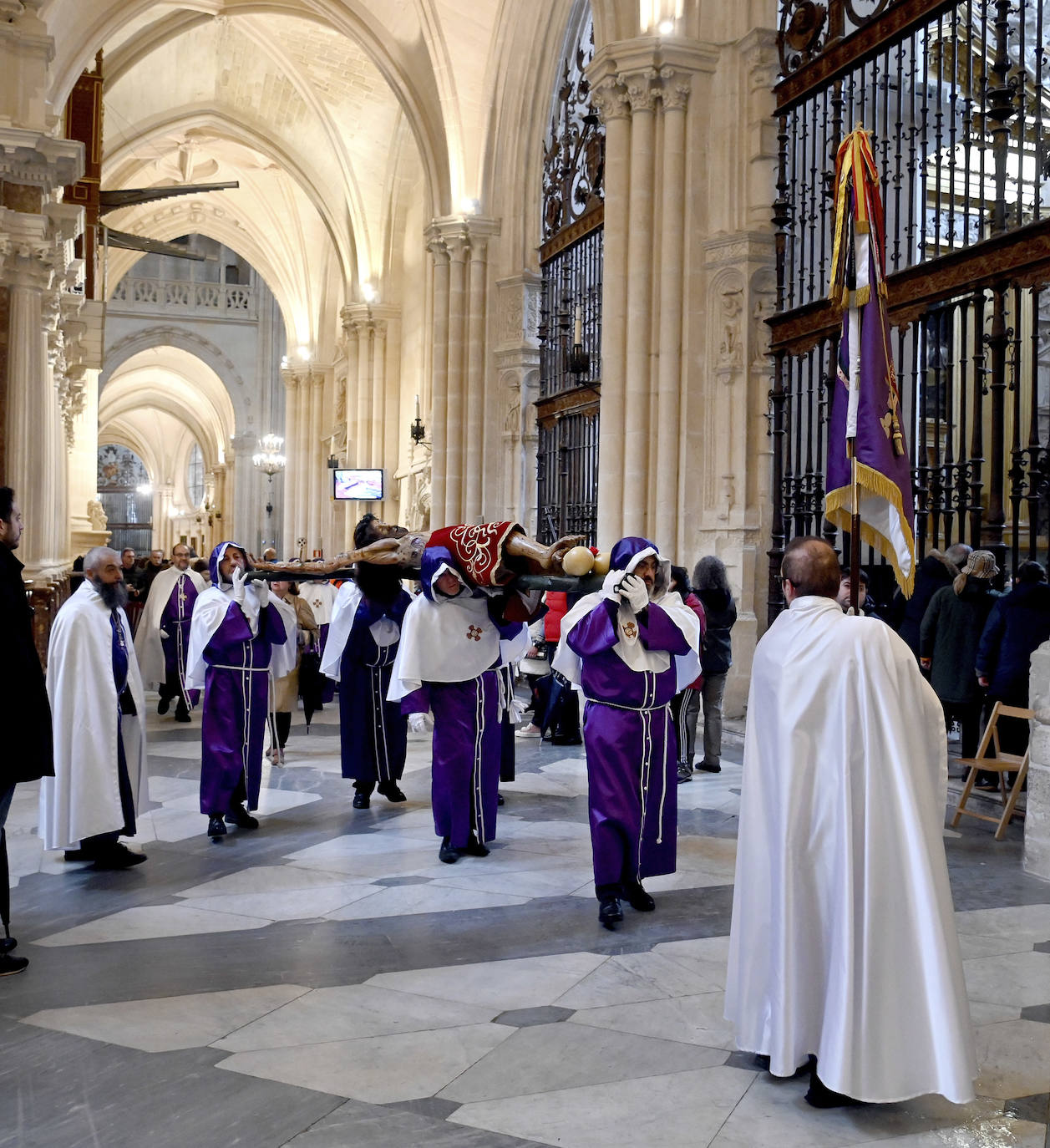 Así ha sido el Desenclavo dentro de la Catedral de Burgos