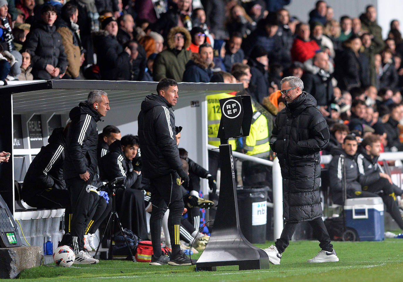 El partido Burgos CF - RCD Espanyol, en imágenes