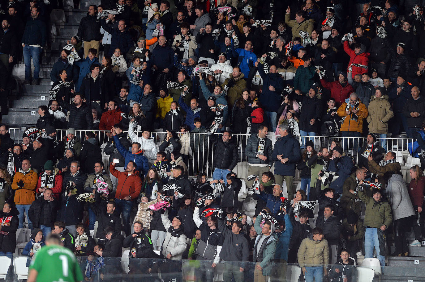 El partido Burgos CF - RCD Espanyol, en imágenes