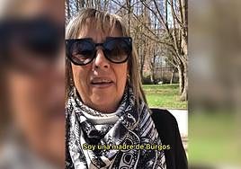 Corte del vídeo de la cómica burgalesa Laura del Val.