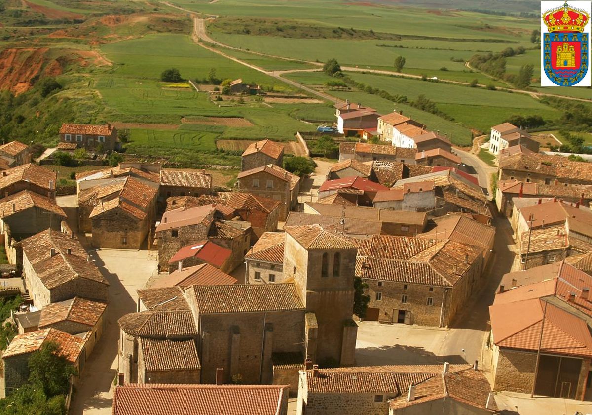 Localidad de Hontomín, en la Merindad del Río Ubierna.