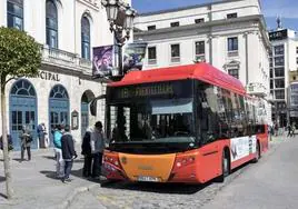 Autobús urbano de Burgos.