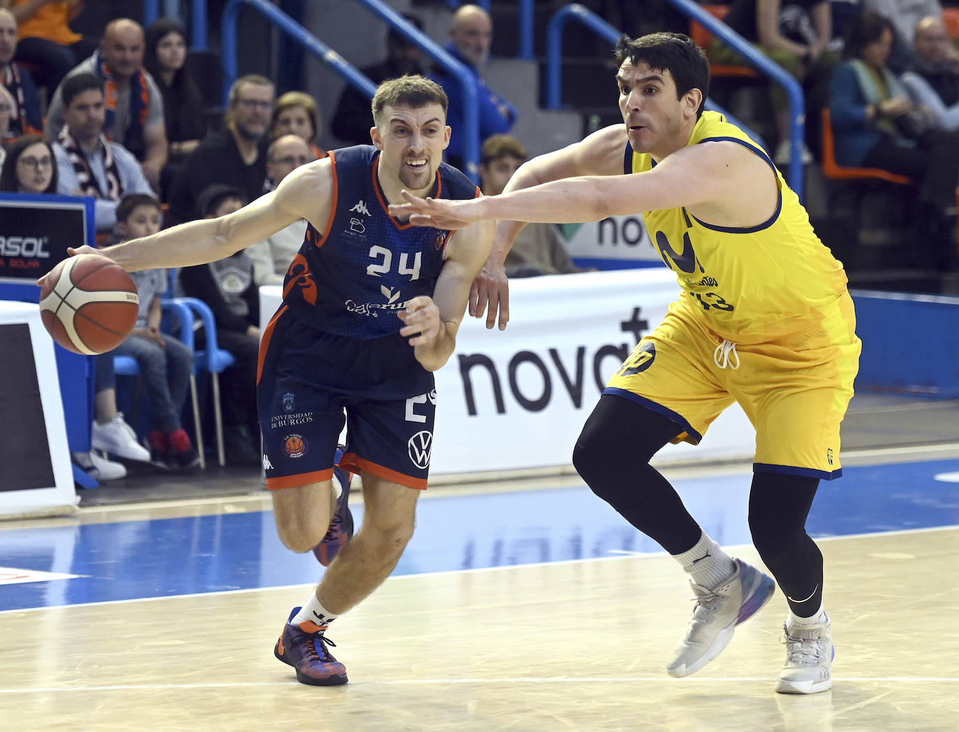 Imágenes de la victoria del Tizona frente al Estudiantes