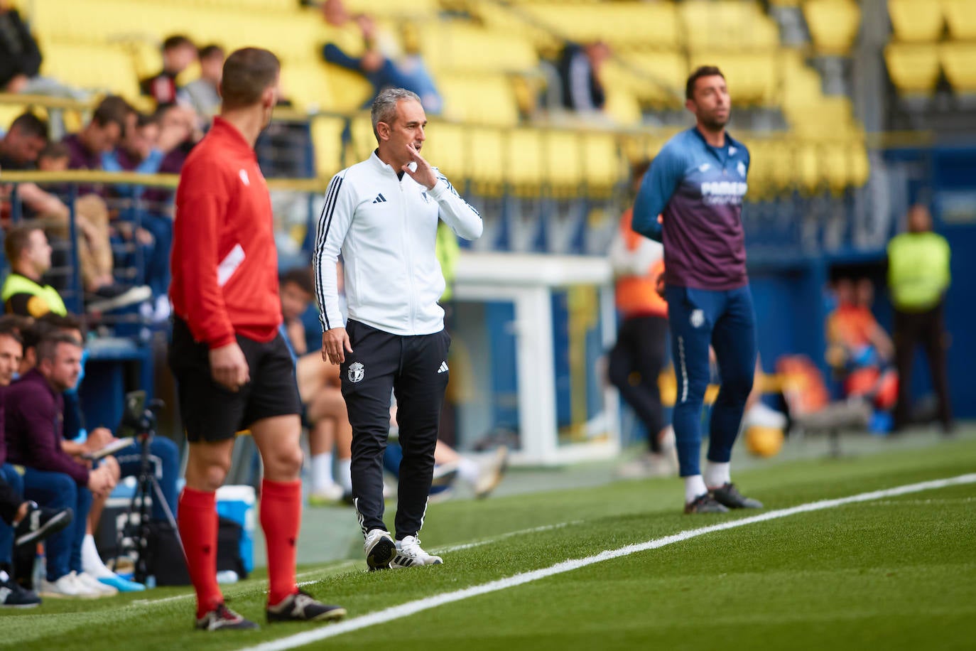 La derrota del Burgos CF ante el Villarreal B, en imágenes