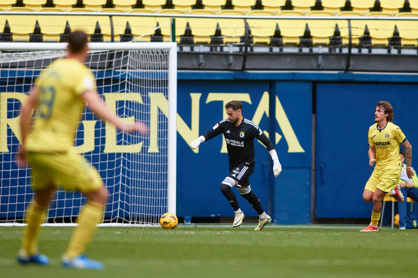 La derrota del Burgos CF ante el Villarreal B, en imágenes