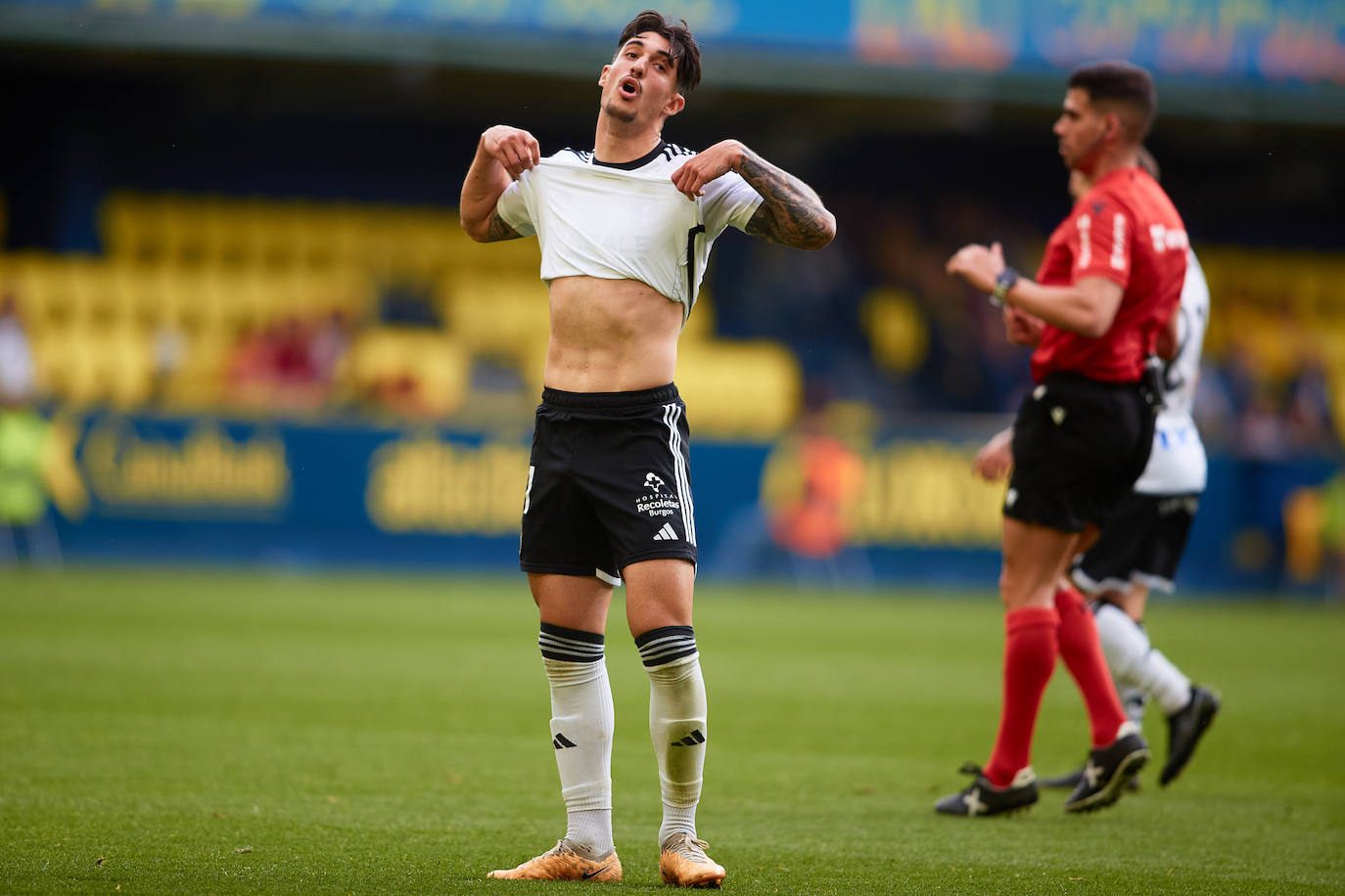 La derrota del Burgos CF ante el Villarreal B, en imágenes