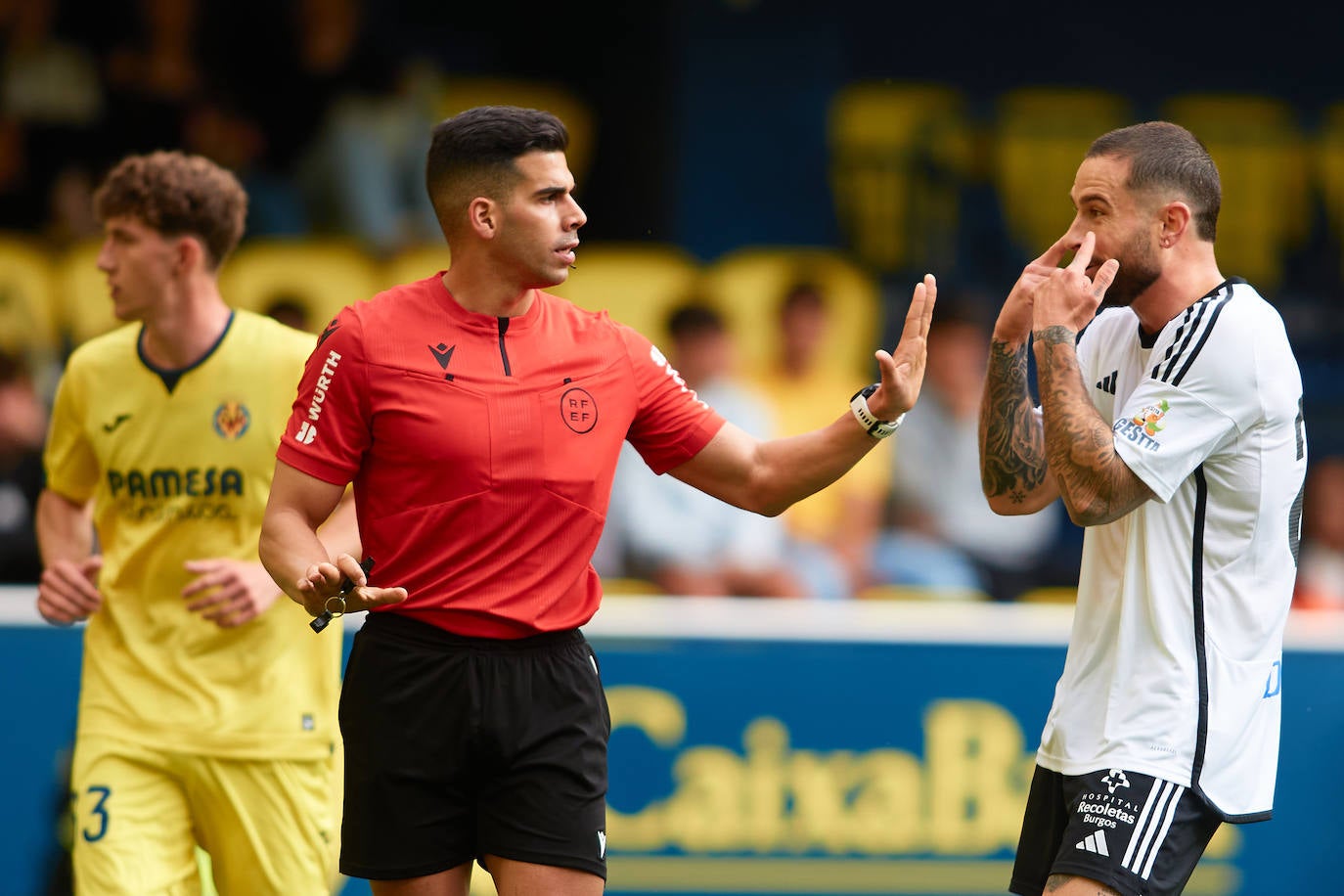 La derrota del Burgos CF ante el Villarreal B, en imágenes