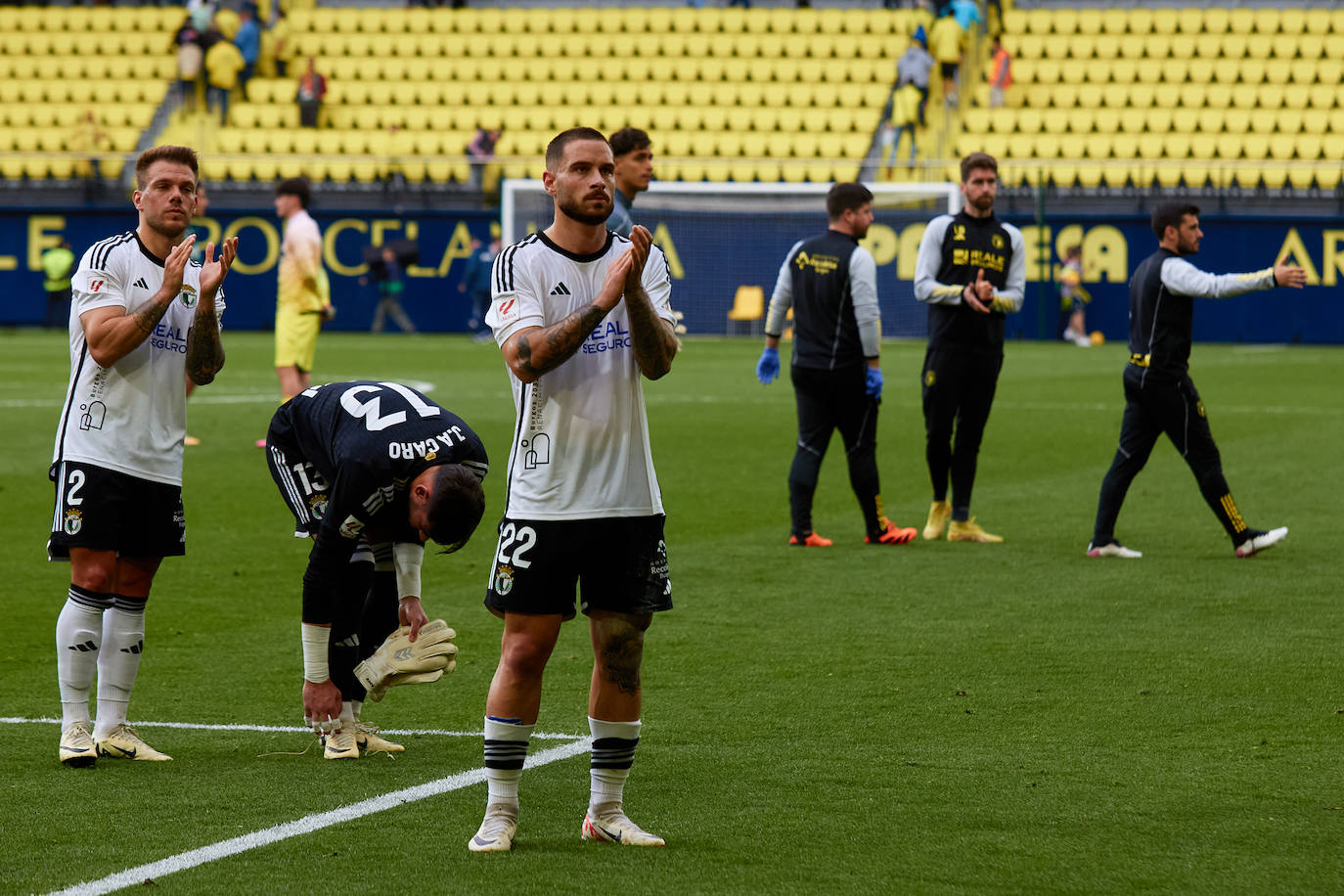 La derrota del Burgos CF ante el Villarreal B, en imágenes