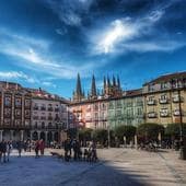 Rodaje en el centro de Burgos donde se han grabado dos cortometrajes y un programa de televisión.